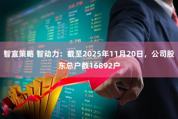智宣策略 智动力：截至2025年11月20日，公司股东总户数16892户